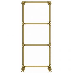 Полотенцесушитель водяной Сунержа Ренессанс 1304, высота 120 см, ширина 50 см, нижнее подключение 50 см, цвет состаренная бронза, 05-0280-1250