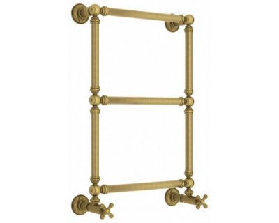 Полотенцесушитель водяной Сунержа Ренессанс 1304, высота 66 см, ширина 40 см, нижнее подключение 40 см, цвет состаренная бронза, 05-0280-6640