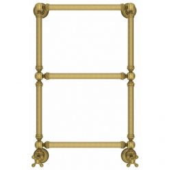 Полотенцесушитель водяной Сунержа Ренессанс 1304, высота 66 см, ширина 40 см, нижнее подключение 40 см, цвет состаренная бронза, 05-0280-6640