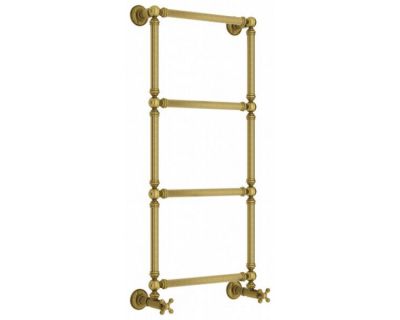 Полотенцесушитель водяной Сунержа Ренессанс 1304, высота 96 см, ширина 40 см, нижнее подключение 40 см, цвет состаренная бронза, 05-0280-9640