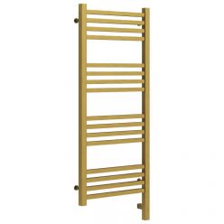 Полотенцесушитель электрический Сунержа Модус 3.0, высота 100 см, ширина 40 см, диммер слева/справа, цвет состаренная латунь, 051-5700-1040/051-5701-1040