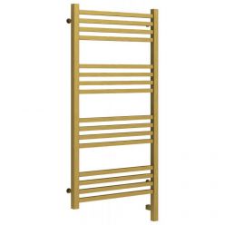 Полотенцесушитель электрический Сунержа Модус 3.0, высота 100 см, ширина 50 см, диммер слева/справа, цвет состаренная латунь, 051-5700-1050/051-5701-1050