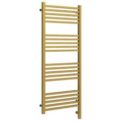 Полотенцесушитель электрический Сунержа Модус 3.0, высота 120 см, ширина 50 см, диммер слева/справа, цвет состаренная латунь, 051-5700-1250/051-5701-1250