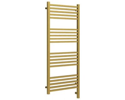 Полотенцесушитель электрический Сунержа Модус 3.0, высота 120 см, ширина 50 см, диммер слева/справа, цвет состаренная латунь, 051-5700-1250/051-5701-1250