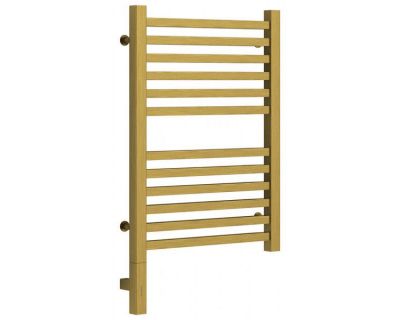 Полотенцесушитель электрический Сунержа Модус 3.0, высота 60 см, ширина 40 см, диммер слева/справа, цвет состаренная латунь, 051-5700-6040/051-5701-6040