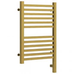 Полотенцесушитель электрический Сунержа Модус 3.0, высота 60 см, ширина 40 см, диммер слева/справа, цвет состаренная латунь, 051-5700-6040/051-5701-6040