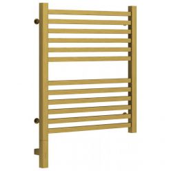 Полотенцесушитель электрический Сунержа Модус 3.0, высота 60 см, ширина 50 см, диммер слева/справа, цвет состаренная латунь, 051-5700-6050/051-5701-6050