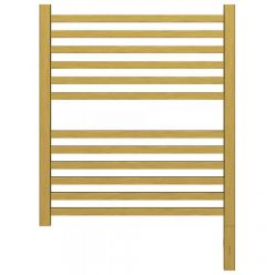 Полотенцесушитель электрический Сунержа Модус 3.0, высота 60 см, ширина 50 см, диммер слева/справа, цвет состаренная латунь, 051-5700-6050/051-5701-6050