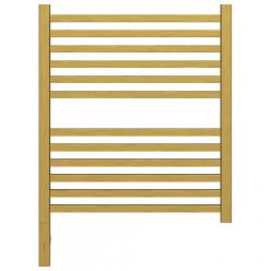 Полотенцесушитель электрический Сунержа Модус 3.0, высота 60 см, ширина 50 см, диммер слева/справа, цвет состаренная латунь, 051-5700-6050/051-5701-6050