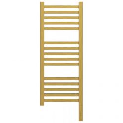 Полотенцесушитель электрический Сунержа Модус 3.0, высота 80 см, ширина 30 см, диммер слева/справа, цвет состаренная латунь, 051-5700-8030/051-5701-8030