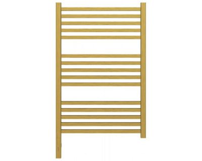 Полотенцесушитель электрический Сунержа Модус 3.0, высота 80 см, ширина 50 см, диммер слева/справа, цвет состаренная латунь, 051-5700-8050/051-5701-8050