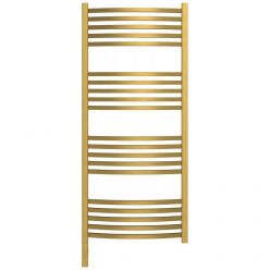 Полотенцесушитель электрический Сунержа Аркус 3.0, высота 120 см, ширина 50 см, диммер слева/справа, цвет состаренная латунь, 051-5704-1250/051-5705-1250