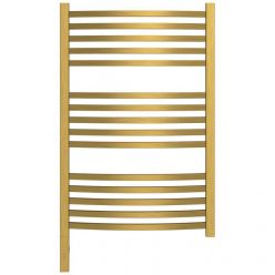 Полотенцесушитель электрический Сунержа Аркус 3.0, высота 80 см, ширина 50 см, диммер слева/справа, цвет состаренная латунь, 051-5704-8050/051-5705-8050