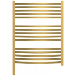 Полотенцесушитель электрический Сунержа Аркус 3.0, высота 80 см, ширина 60 см, диммер слева/справа, цвет состаренная латунь, 051-5704-8060/051-5705-8060