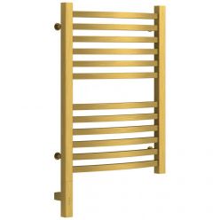 Полотенцесушитель электрический Сунержа Аркус 3.0, высота 60 см, ширина 40 см, диммер слева/справа, цвет состаренная латунь, 051-5704-6040/051-5705-6040