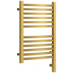 Полотенцесушитель электрический Сунержа Аркус 3.0, высота 60 см, ширина 40 см, диммер слева/справа, цвет состаренная латунь, 051-5704-6040/051-5705-6040