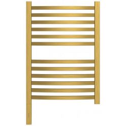 Полотенцесушитель электрический Сунержа Аркус 3.0, высота 60 см, ширина 40 см, диммер слева/справа, цвет состаренная латунь, 051-5704-6040/051-5705-6040