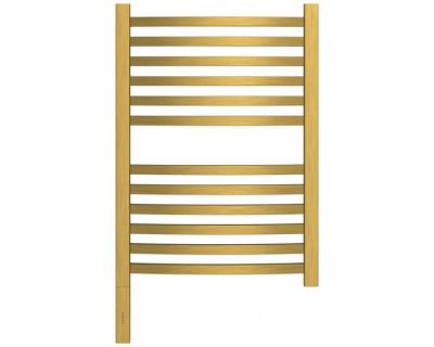 Полотенцесушитель электрический Сунержа Аркус 3.0, высота 60 см, ширина 40 см, диммер слева/справа, цвет состаренная латунь, 051-5704-6040/051-5705-6040