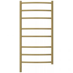 Полотенцесушитель электрический Сунержа Галант 3.0, высота 100 см, ширина 50 см, диммер слева/справа, цвет состаренная латунь, 051-5800-1050/051-5801-1050