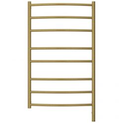 Полотенцесушитель электрический Сунержа Галант 3.0, высота 100 см, ширина 60 см, диммер слева/справа, цвет состаренная латунь, 051-5800-1060/051-5801-1060