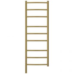 Полотенцесушитель электрический Сунержа Галант 3.0, высота 120 см, ширина 40 см, диммер слева/справа, цвет состаренная латунь, 051-5800-1240/051-5801-1240