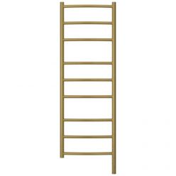 Полотенцесушитель электрический Сунержа Галант 3.0, высота 120 см, ширина 40 см, диммер слева/справа, цвет состаренная латунь, 051-5800-1240/051-5801-1240