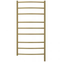 Полотенцесушитель электрический Сунержа Галант 3.0, высота 120 см, ширина 60 см, диммер слева/справа, цвет состаренная латунь, 051-5800-1260/051-5801-1260