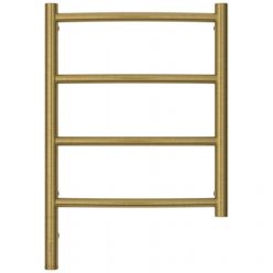 Полотенцесушитель электрический Сунержа Галант 3.0, высота 50 см, ширина 40 см, диммер слева/справа, цвет состаренная латунь, 051-5800-5040/051-5801-5040