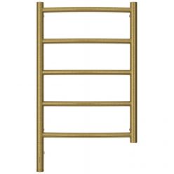 Полотенцесушитель электрический Сунержа Галант 3.0, высота 60 см, ширина 40 см, диммер слева/справа, цвет состаренная латунь, 051-5800-6040/051-5801-6040