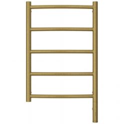 Полотенцесушитель электрический Сунержа Галант 3.0, высота 60 см, ширина 40 см, диммер слева/справа, цвет состаренная латунь, 051-5800-6040/051-5801-6040