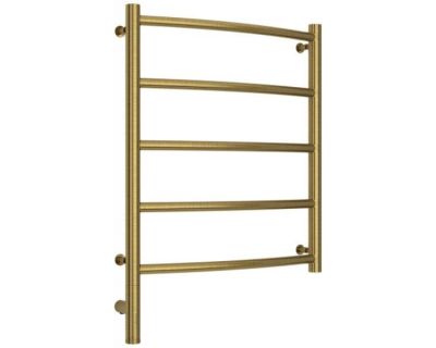 Полотенцесушитель электрический Сунержа Галант 3.0, высота 60 см, ширина 50 см, диммер слева/справа, цвет состаренная латунь, 051-5800-6050/051-5801-6050