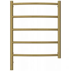 Полотенцесушитель электрический Сунержа Галант 3.0, высота 60 см, ширина 50 см, диммер слева/справа, цвет состаренная латунь, 051-5800-6050/051-5801-6050