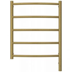 Полотенцесушитель электрический Сунержа Галант 3.0, высота 60 см, ширина 50 см, диммер слева/справа, цвет состаренная латунь, 051-5800-6050/051-5801-6050