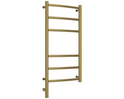 Полотенцесушитель электрический Сунержа Галант 3.0, высота 80 см, ширина 40 см, диммер слева/справа, цвет состаренная латунь, 051-5800-8040/051-5801-8040