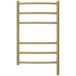 Полотенцесушитель электрический Сунержа Галант 3.0, высота 80 см, ширина 50 см, диммер слева/справа, цвет состаренная латунь, 051-5800-8050/051-5801-8050