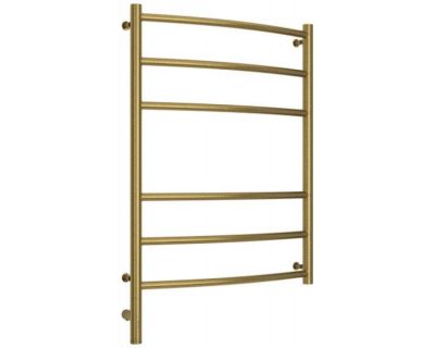 Полотенцесушитель электрический Сунержа Галант 3.0, высота 80 см, ширина 60 см, диммер слева/справа, цвет состаренная латунь, 051-5800-8060/051-5801-8060