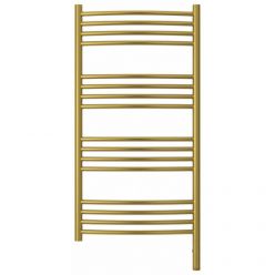 Полотенцесушитель электрический Сунержа Богема 3.0, высота 100 см, ширина 50 см, диммер слева/справа, цвет состаренная латунь, 051-5802-1050/051-5803-1050