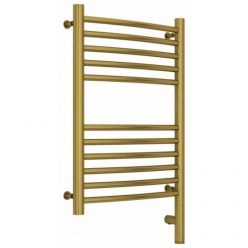 Полотенцесушитель электрический Сунержа Богема 3.0, высота 60 см, ширина 40 см, диммер слева/справа, цвет состаренная латунь, 051-5802-6040/051-5803-6040