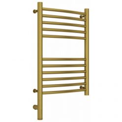 Полотенцесушитель электрический Сунержа Богема 3.0, высота 60 см, ширина 40 см, диммер слева/справа, цвет состаренная латунь, 051-5802-6040/051-5803-6040