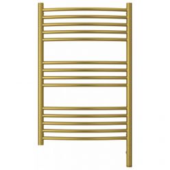 Полотенцесушитель электрический Сунержа Богема 3.0, высота 80 см, ширина 50 см, диммер слева/справа, цвет состаренная латунь, 051-5802-8050/051-5803-8050