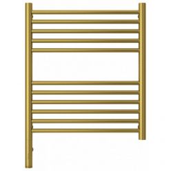 Полотенцесушитель электрический Сунержа Богема 3.0, высота 60 см, ширина 50 см, диммер слева/справа, цвет состаренная латунь, 051-5804-6050/051-5805-6050