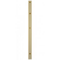 Полотенцесушитель электрический Сунержа Нюанс 3.0, высота 180 см, ширина 10 см, диммер справа, цвет состаренная латунь, 051-5843-1853