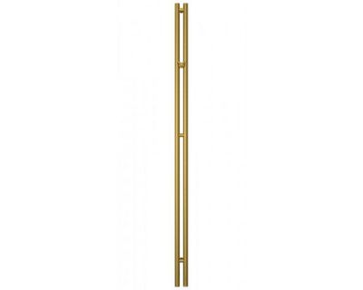 Полотенцесушитель электрический Сунержа Нюанс 3.0, высота 180 см, ширина 10 см, диммер справа, цвет состаренная латунь, 051-5843-1853