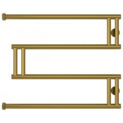 Полотенцесушитель водяной Сунержа High-Tech M+, высота 50 см, ширина 65 см, боковое подключение 50 см, цвет состаренная латунь, 051-4050-5065