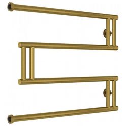 Полотенцесушитель водяной Сунержа High-Tech M+, высота 50 см, ширина 65 см, боковое подключение 50 см, цвет состаренная латунь, 051-4050-5065