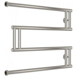 Полотенцесушитель водяной Сунержа High-Tech M+, высота 50 см, ширина 65 см, боковое подключение 50 см, цвет сатин, 071-4050-5065