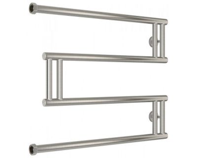 Полотенцесушитель водяной Сунержа High-Tech M+, высота 50 см, ширина 65 см, боковое подключение 50 см, цвет сатин, 071-4050-5065