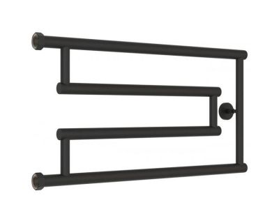 Полотенцесушитель водяной Сунержа High-Tech G+ 15-4051-3265, высота 32 см, ширина 65 см, боковое подключение 32 см, цвет тёмный титан муар