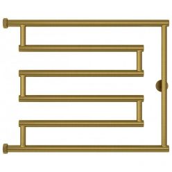 Полотенцесушитель водяной Сунержа High-Tech L+ 051-4052-5065, высота 50 см, ширина 65 см, боковое подключение 50 см, цвет состаренная латунь