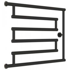 Полотенцесушитель водяной Сунержа High-Tech L+ 15-4052-5065, высота 50 см, ширина 65 см, боковое подключение 50 см, цвет тёмный титан муар